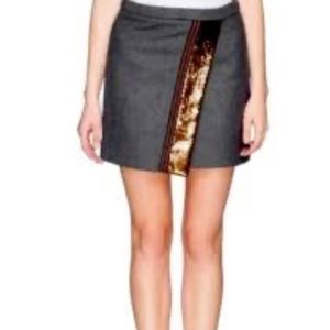 JCrew wool mix mini skirt. As new never worn size 00